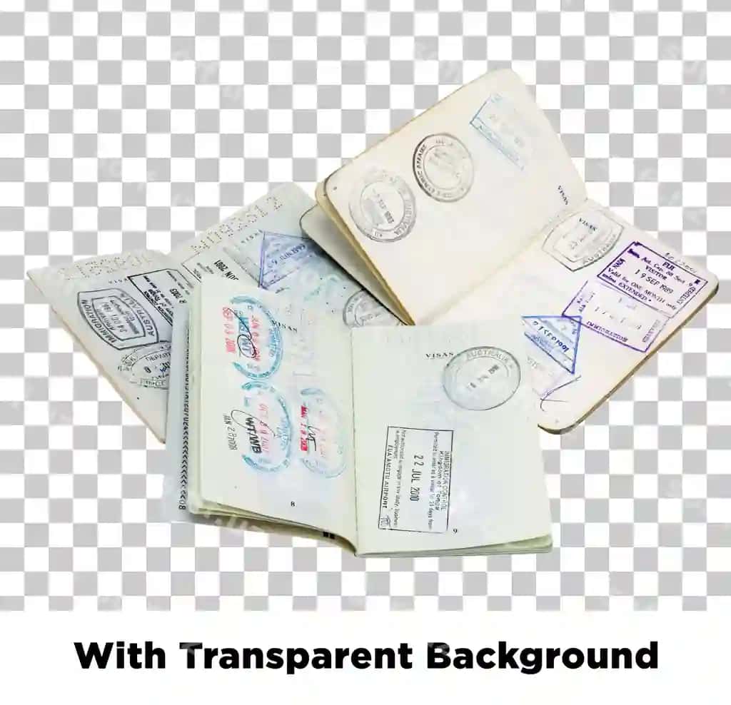 Xalqaro immigratsiya uchun sayohat hujjatlari muhrlari bo'lgan pasportlar | Passports with stamps travel documents immigration international