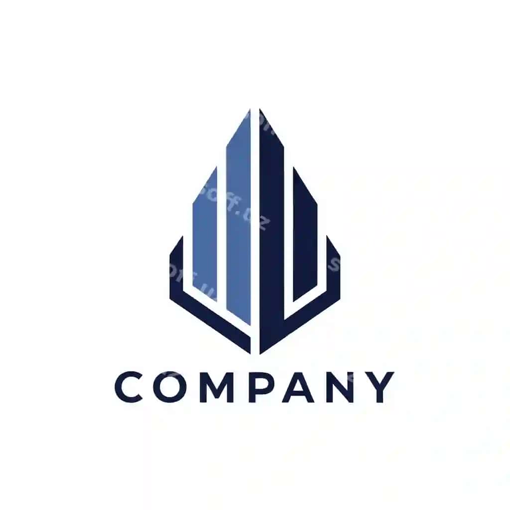 Minimalistik biznes logotipi shabloni | Minimalist type business logo template