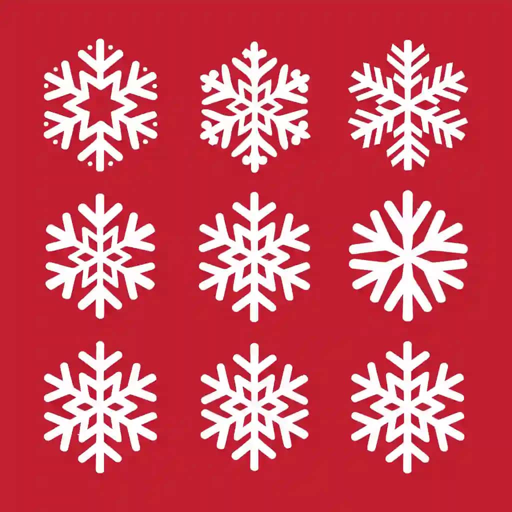 Snowflake to'plami noyob qishki ta'til dizayni bayram loyihalari | Snowflake set unique winter holiday design festive projects