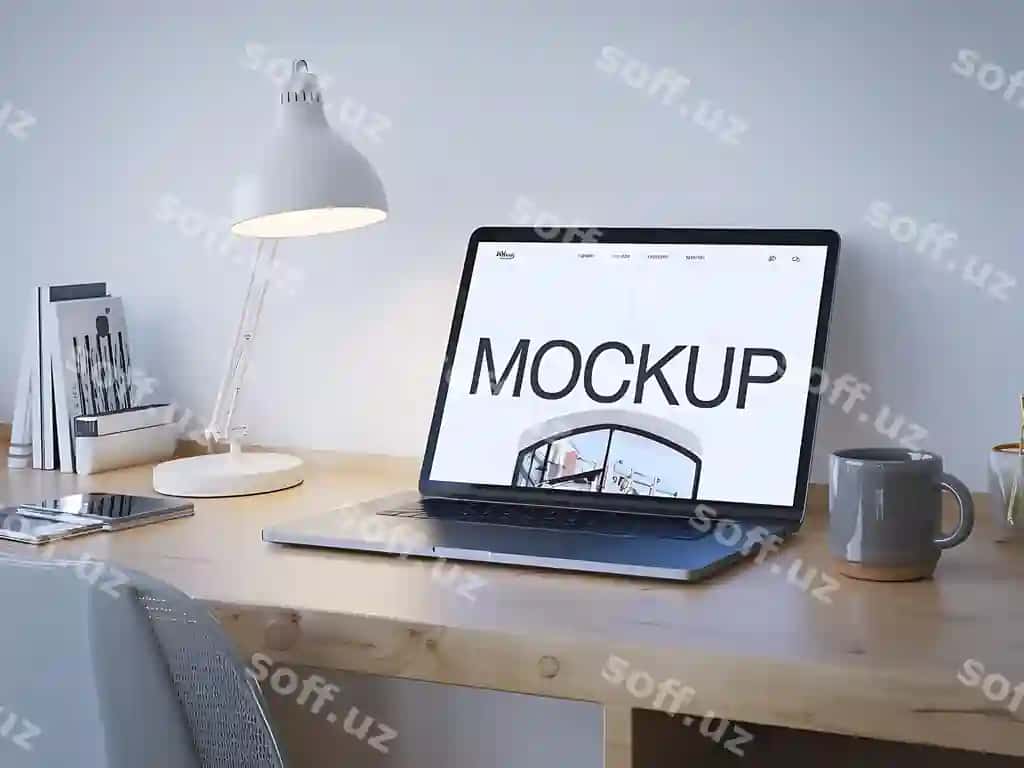 Noutbuk ekrani soxta | Laptop screen mock up