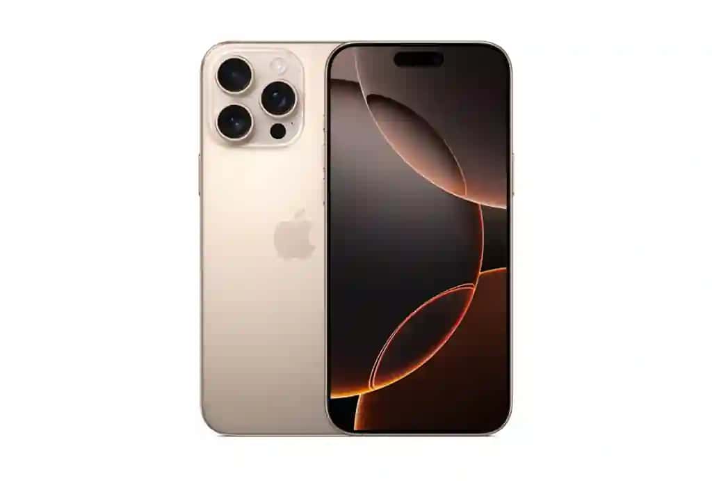 Iphone 16 Pro Max gold 3D model