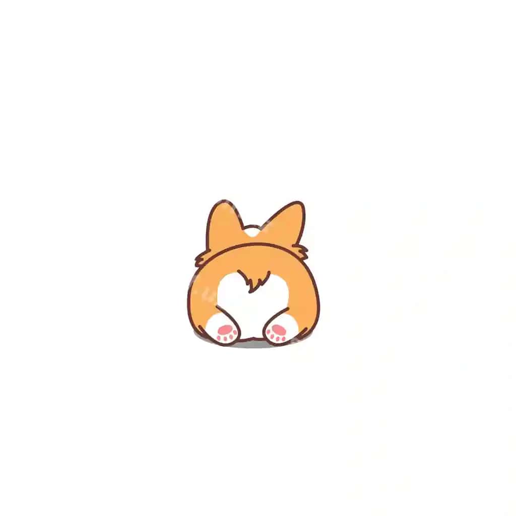 Mazali korgi orqiqi | Cute corgi butt
