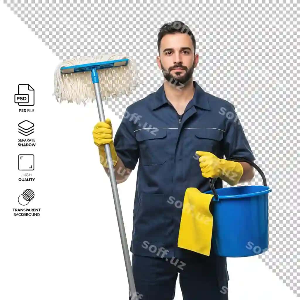 Tozalash xizmati xodimi | Cleaning service worker