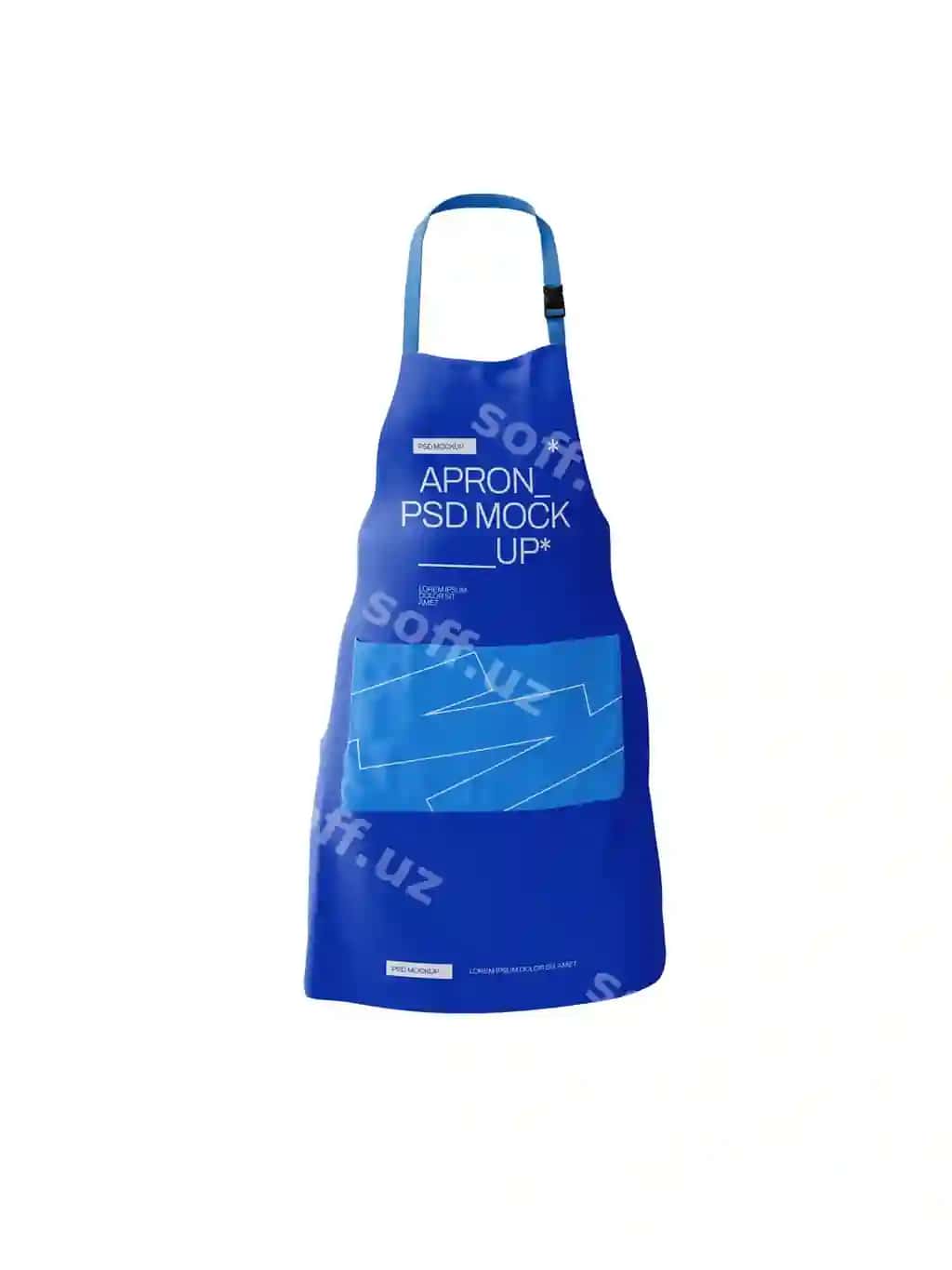 Favri 3d rendering mockup dizayni | Apron 3d rendering mockup design