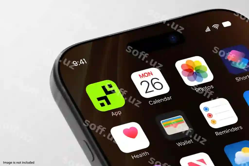 Chiqimli akilliq telefon 17 Pro Max mockup yaqin qarash | Detailed smartphone 17 pro max mockup close up view