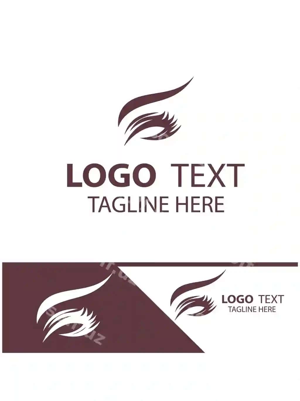 Qovoq qizarti logotipi | Eyebrow logo
