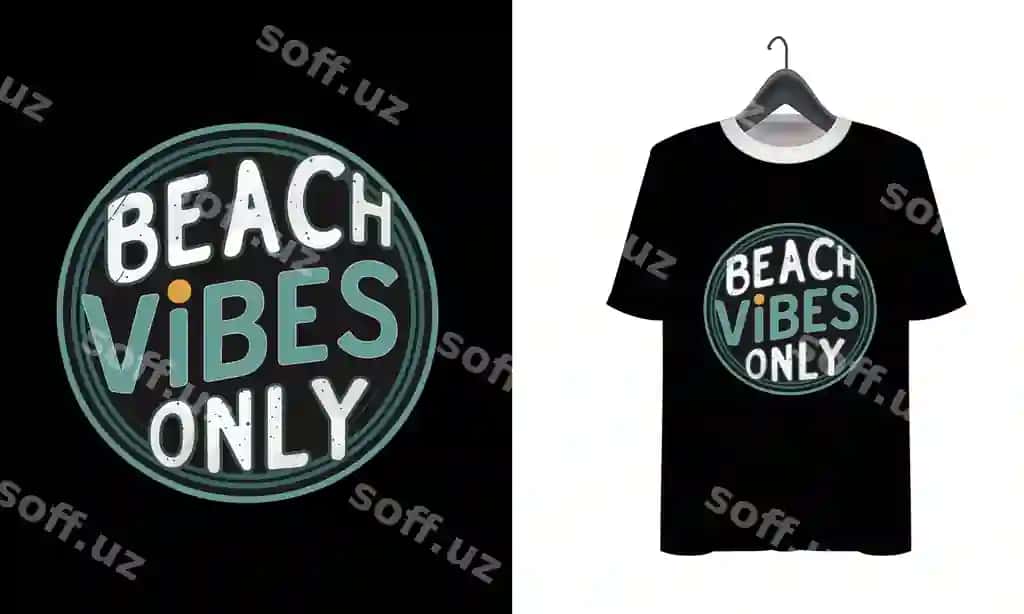 Vektor yoz vektor futbolka dizayni | Vector summer vector t shirt design
