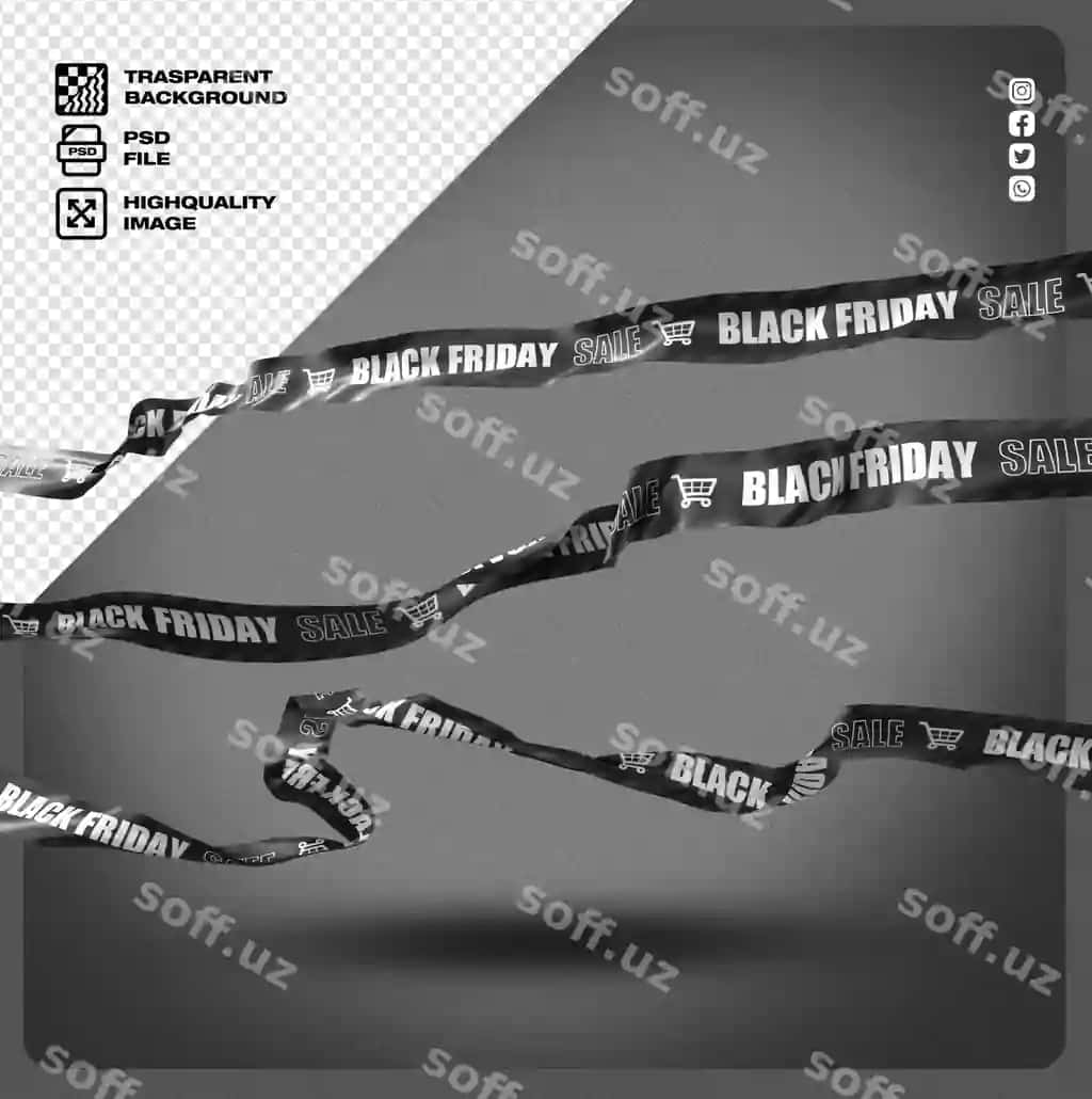 Qora juma xavfsizlik lentalari | Black friday security tapes