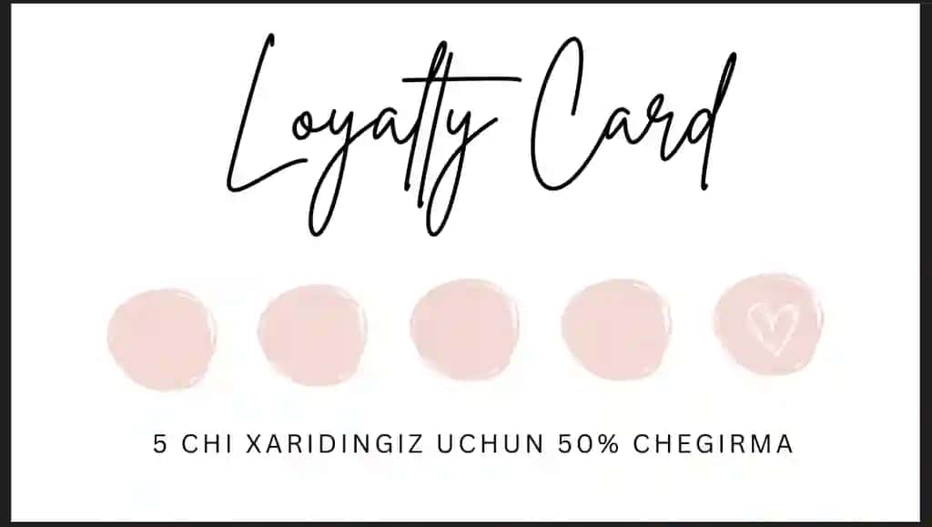 loyalty card