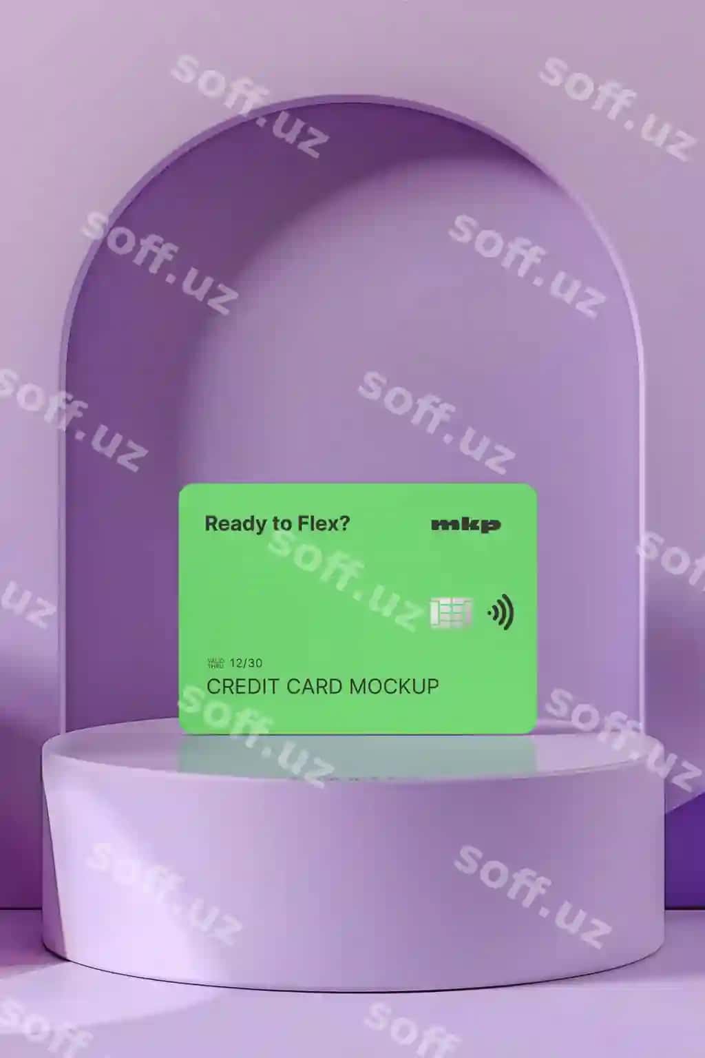 Kredit karta namunasi | Credit card mockup
