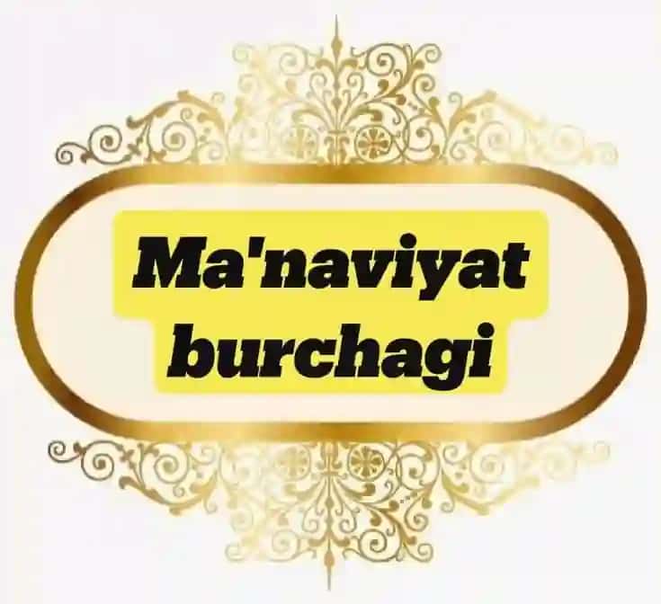 MANAVIYAT BURCHAGI
