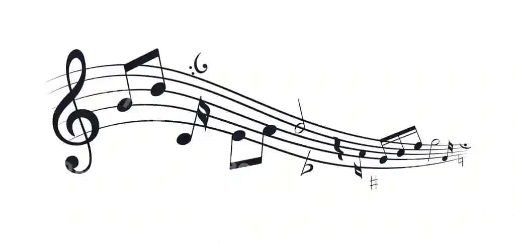Musiqa varaqi musiqa eslatmalar komplekti musiqa eslatmasi nota satri | Music sheet musical note set music note stave staff