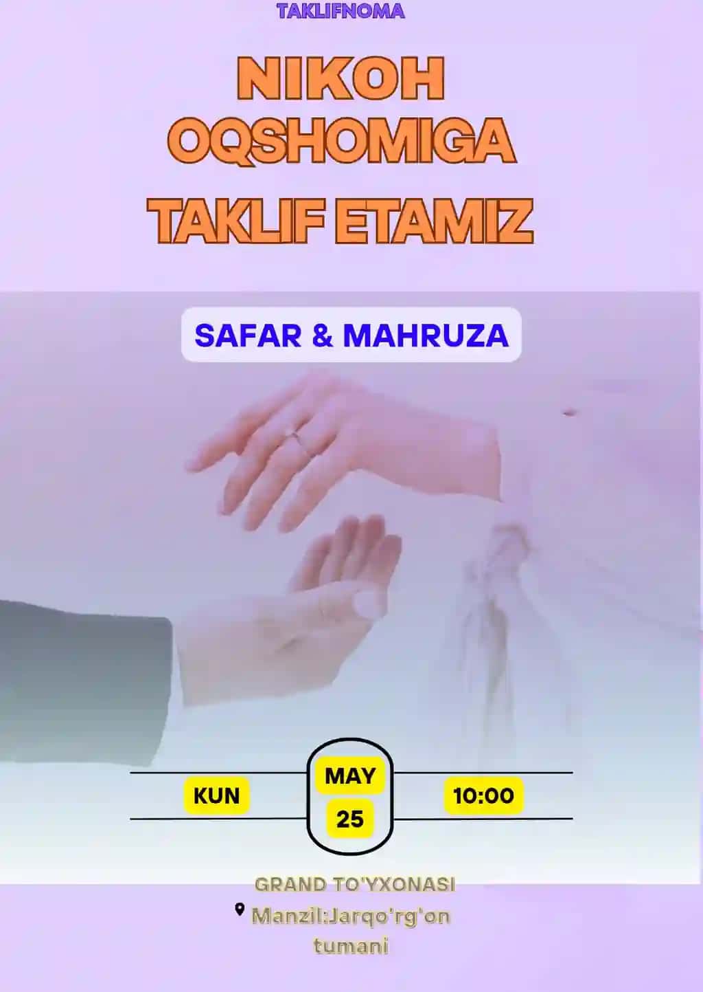Taklifnomalar