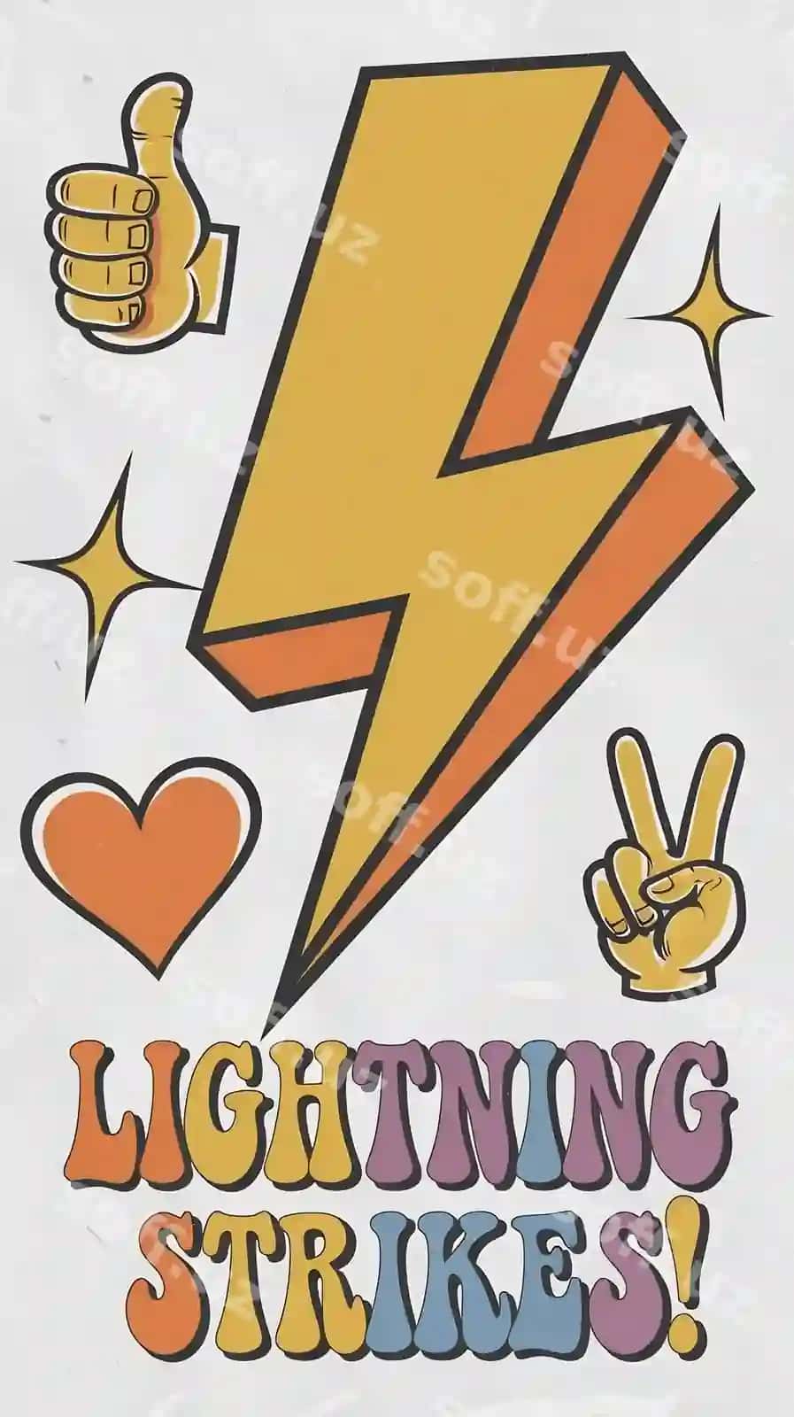 Gulbishoq shamol karyoton uslubi vintaj energik shaxslar | Funny lightning cartoon style vintage groovy characters
