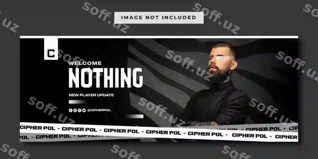Esport yangi o'yinchi uchun reklama ijtimoiy tarmoqlar Facebook banner shabloni | Esports new player promotion social media facebook banner template