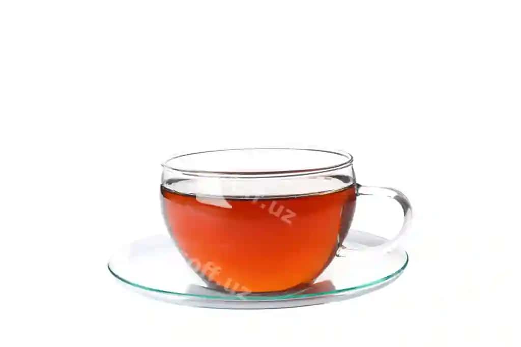 Oq fonidagi kossa choy | Cup tea isolated white