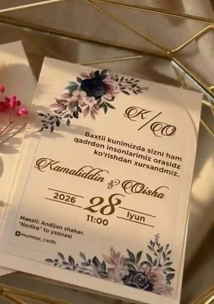 Taklifnoma shablonlari