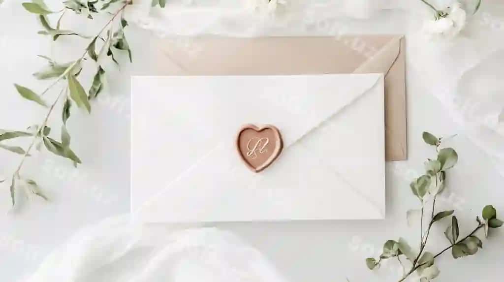 Elegant va sodda turerga taklifnoma dizayni | Elegant simple wedding invitation design