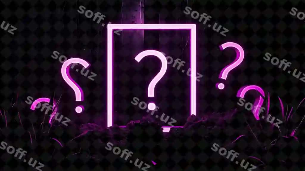 Savol xonasi degan neon belgi | Neon sign that says question room
