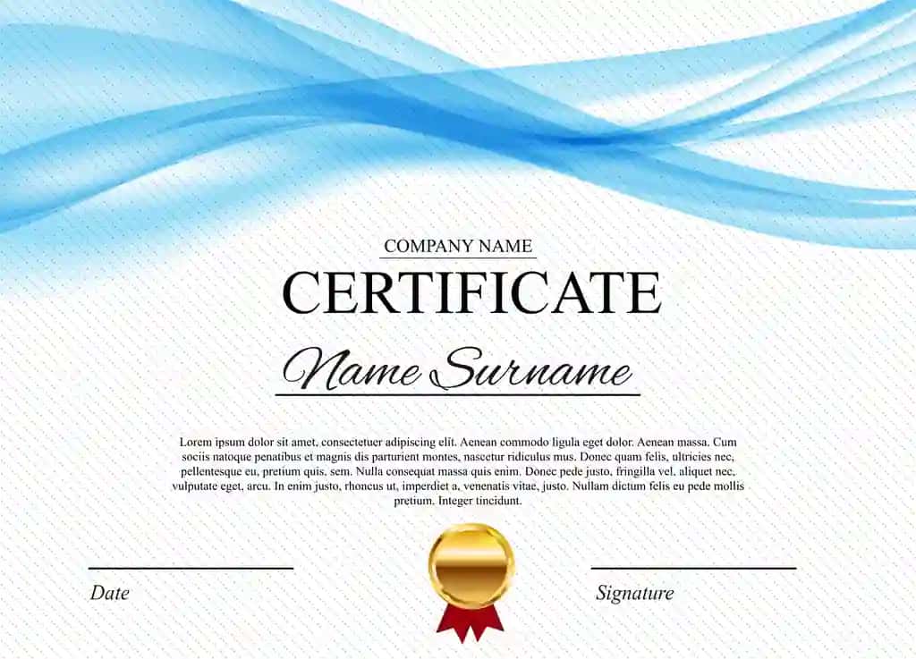 Sertifikat mukofoti diplom shabloni | Certificate award diploma template