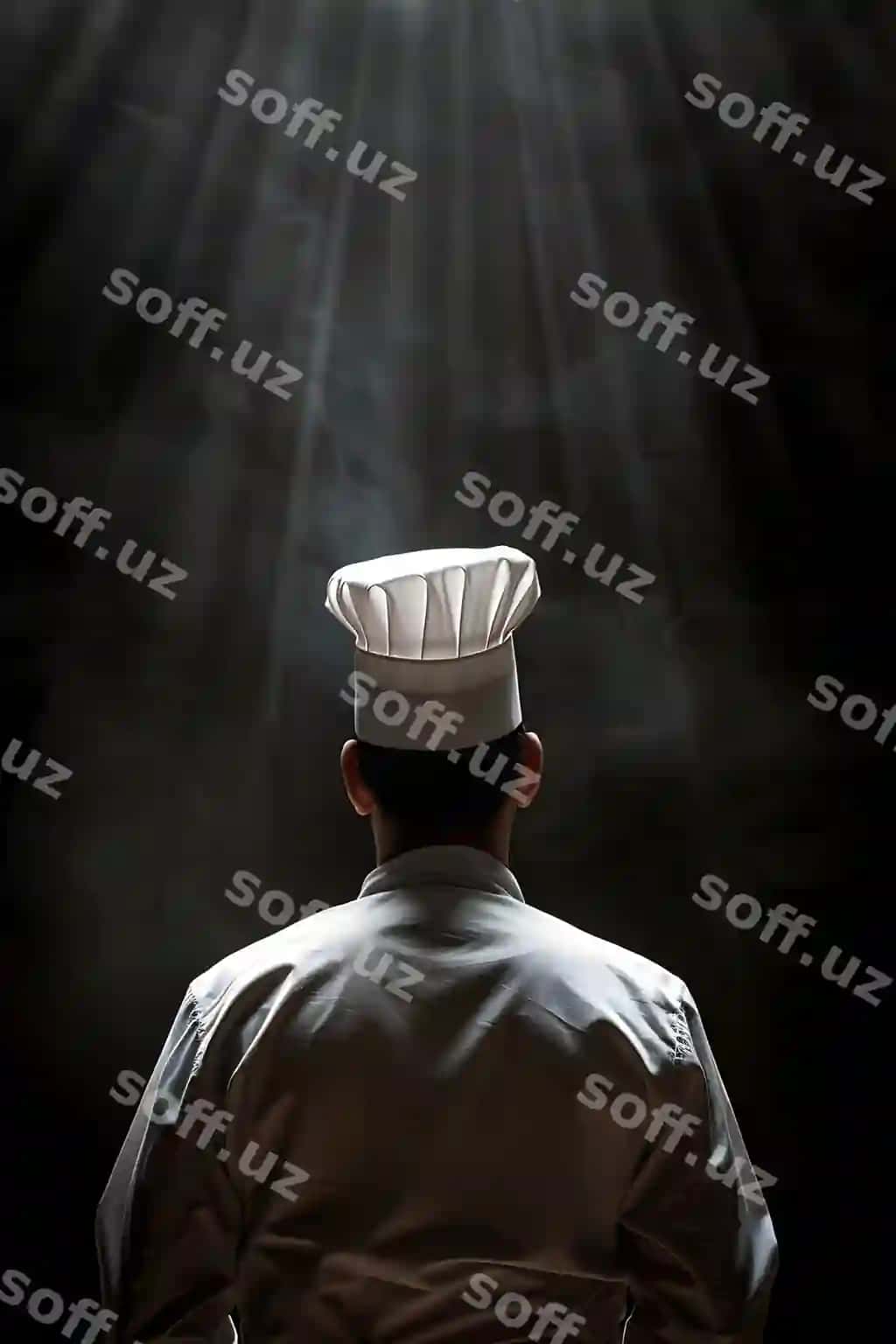 Erkak oshpaz restoran oshpazhoni bilan Oshpaz kun tabrigi Ijtimoiy tarmoqlardagi post | Chef day celebration social media post with male chef restaurant kitchen chef day greeting