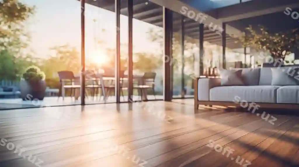 Zamonaviy uy ichki bulanma fotografiyasi | Modern house interior blur photography