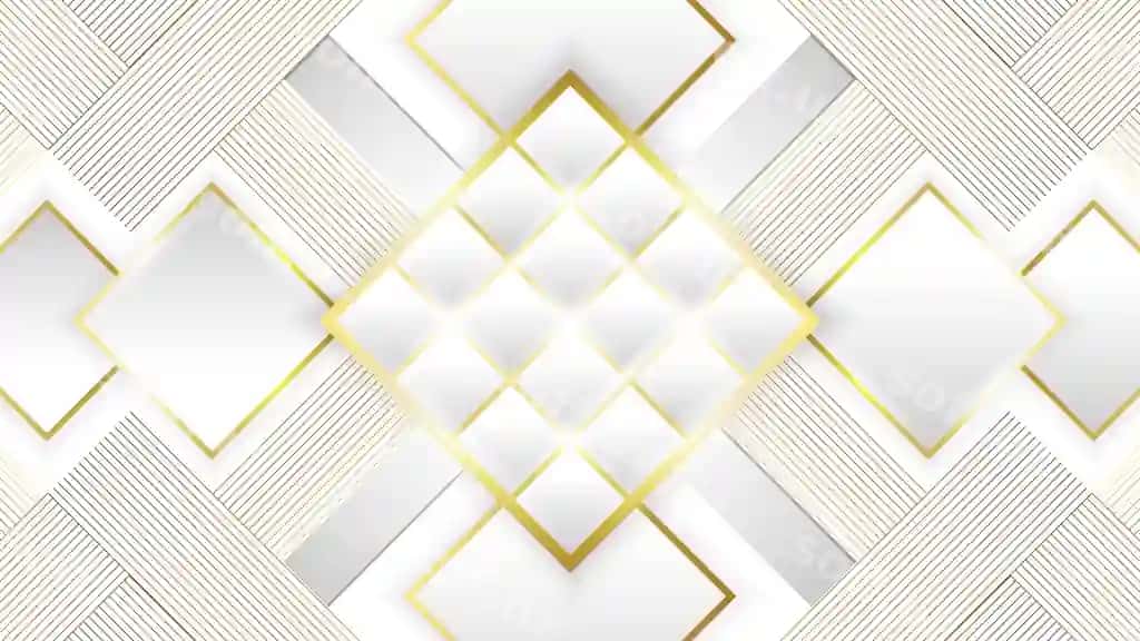 Oq rangli geometrik fon dizayni | Elegant white geometric background design