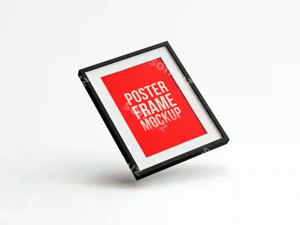 Ramka plakat maketi | Frame poster mockup