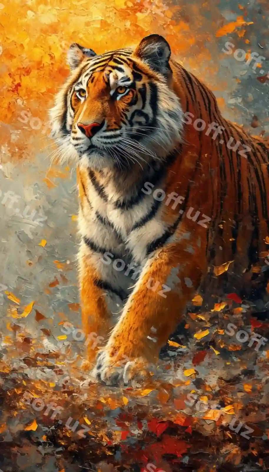 Suv bo'lgan begemay | Tiger that is water