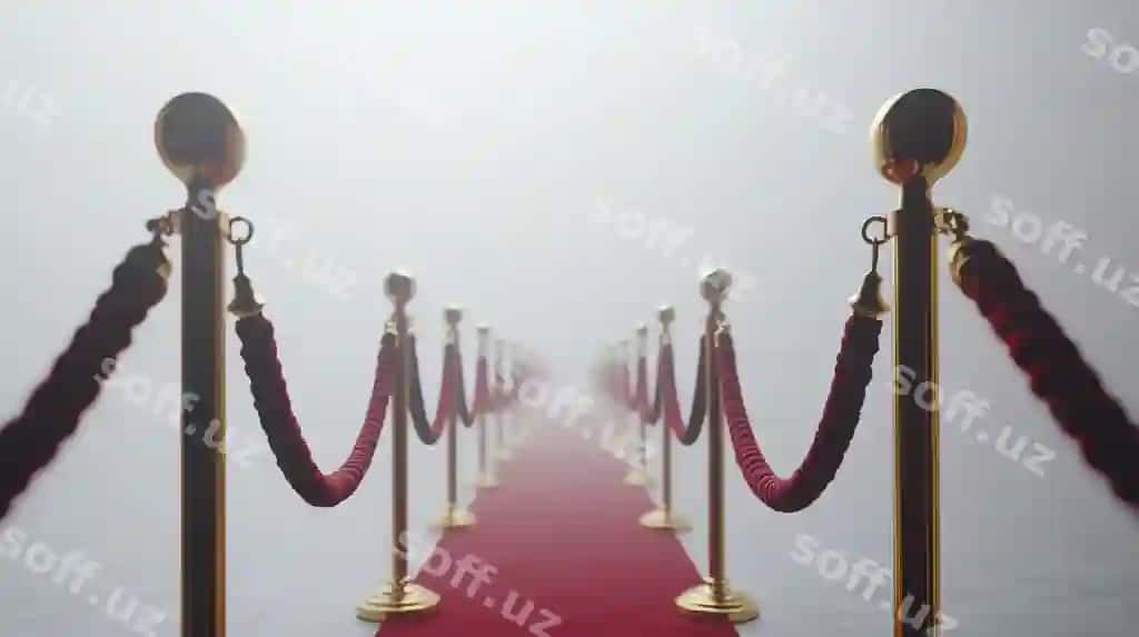 Qizil mebel kirishi maxsus tadbirga kirish huquqi hashamat va nazokat VIP kirish huquqi muvaffaqiyat va bayram | Red carpet entrance exclusive event access luxury elegance vip access success celebratio