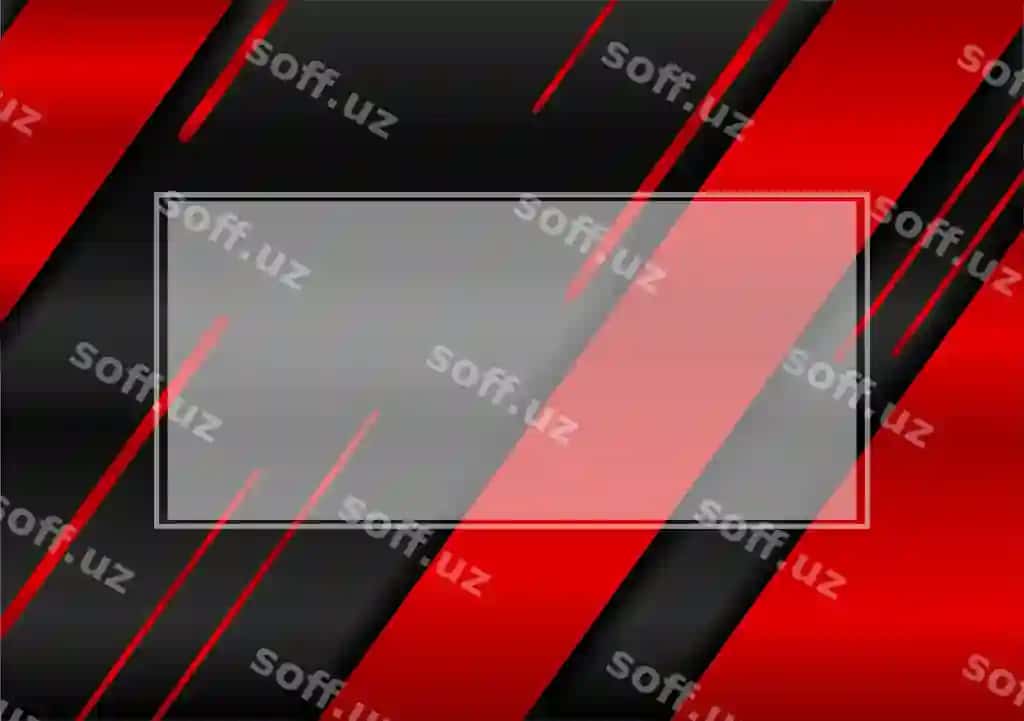 Qora, qizil metall fonga ega mavhum shaffof ramka mos keladi | Abstract transparent frame with black red metal background suitable