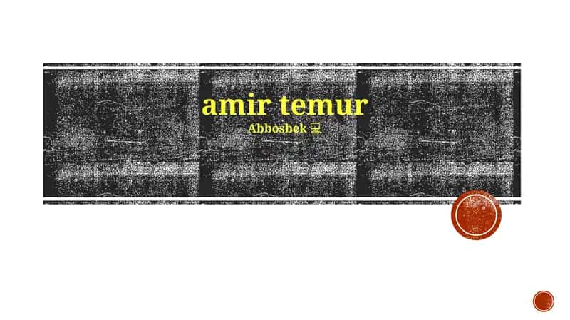 Amir temur