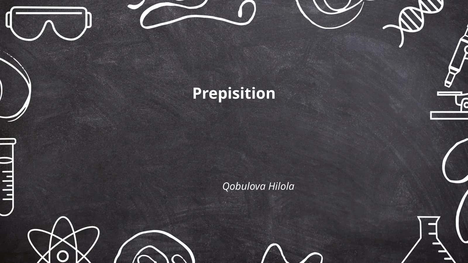 To'g'ri predloglar