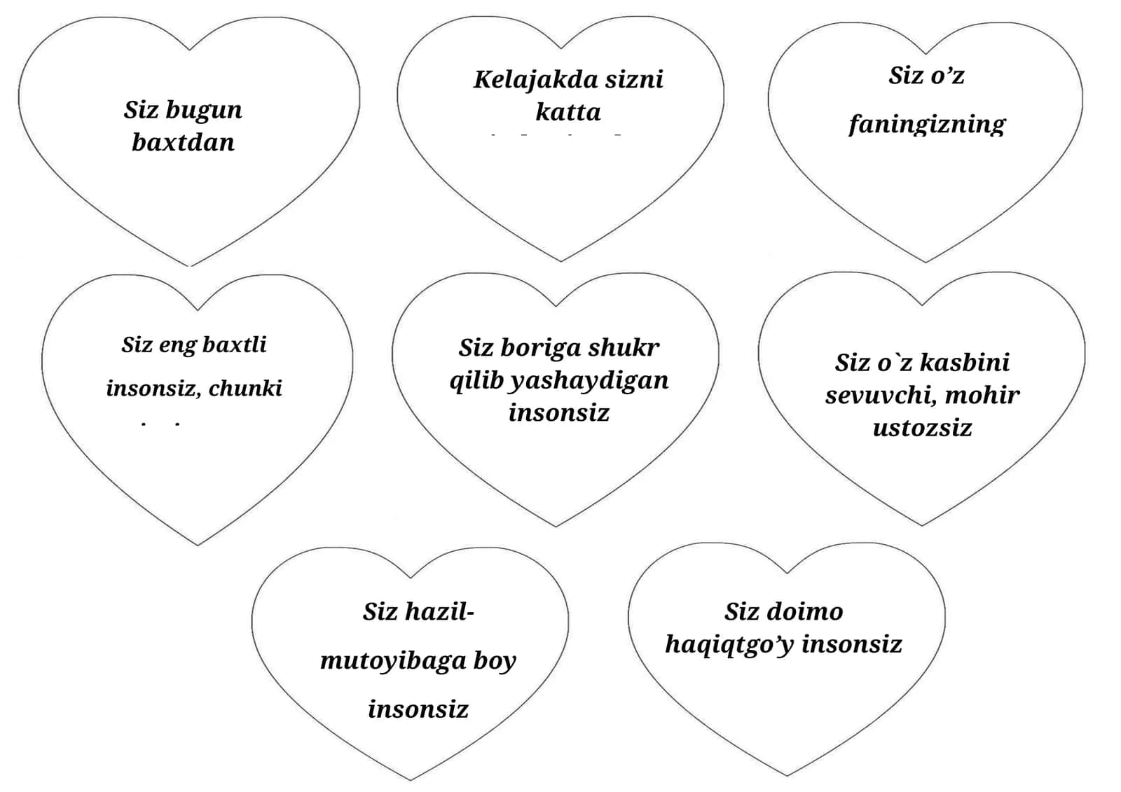 O`z kasbingizni o`rganing