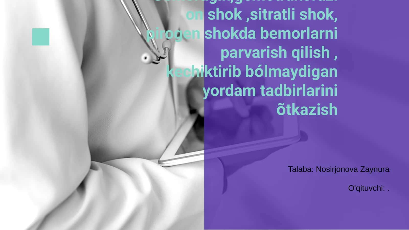 Gemoragik shok
