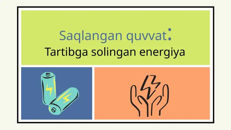 Energiya nima?