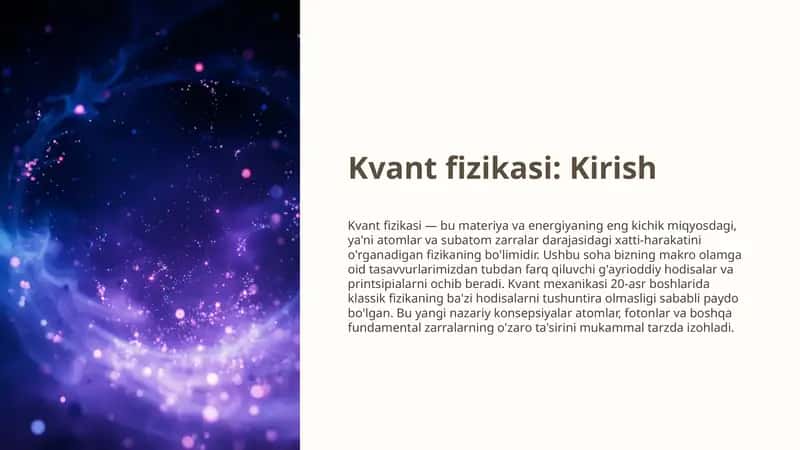 Kvant Fizikasi