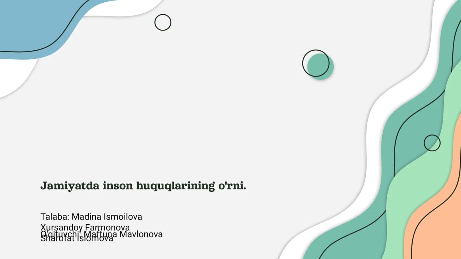 Inson huquqlari