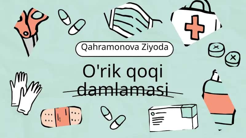 O'rik qoqi damlamasi