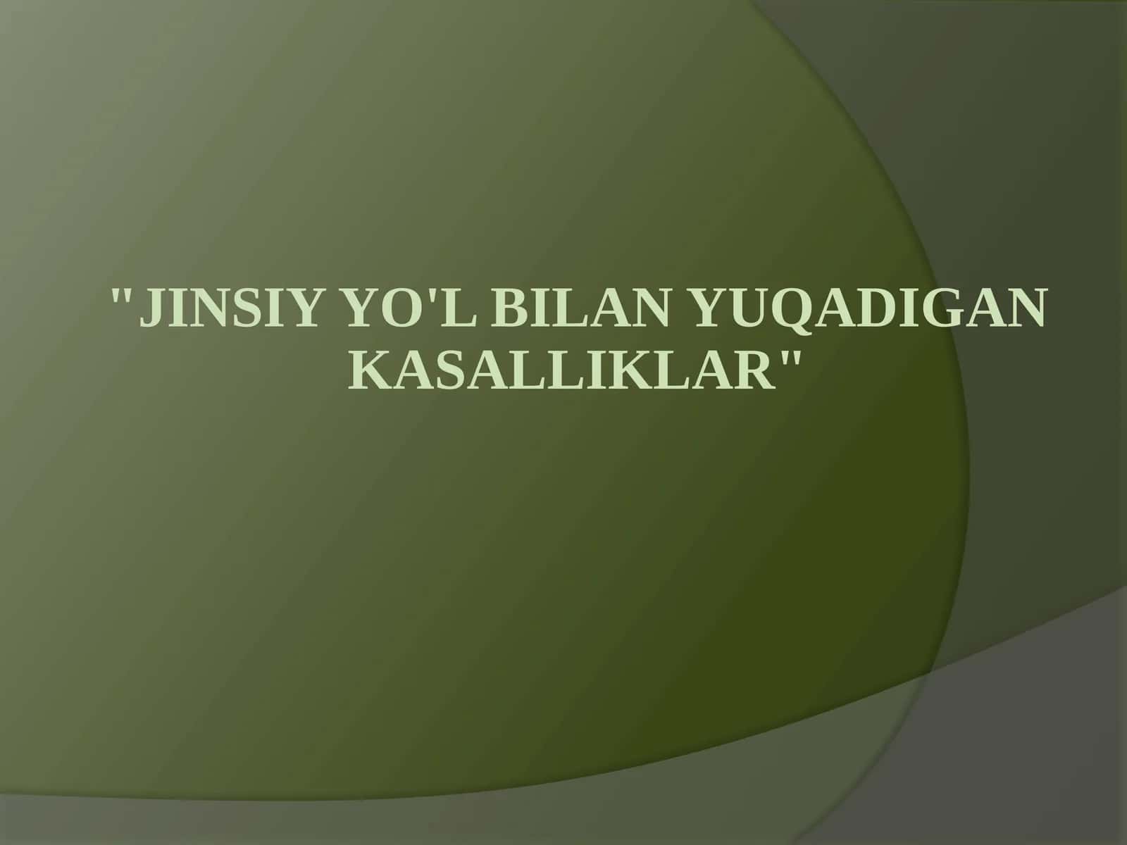 Xlamidiya infektsiyalari