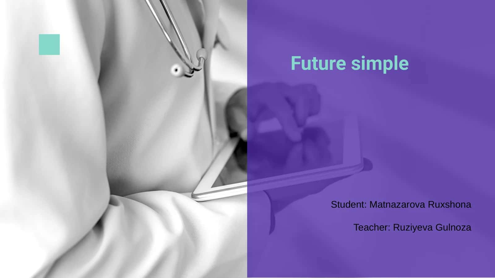 Future simple