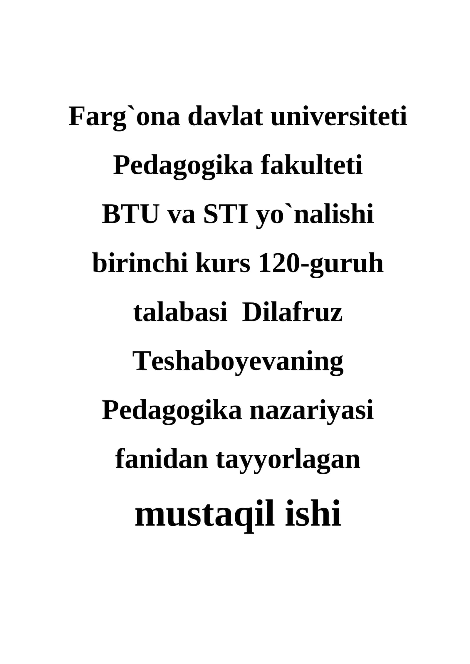 Ogahiyning pedagogik qarashlari