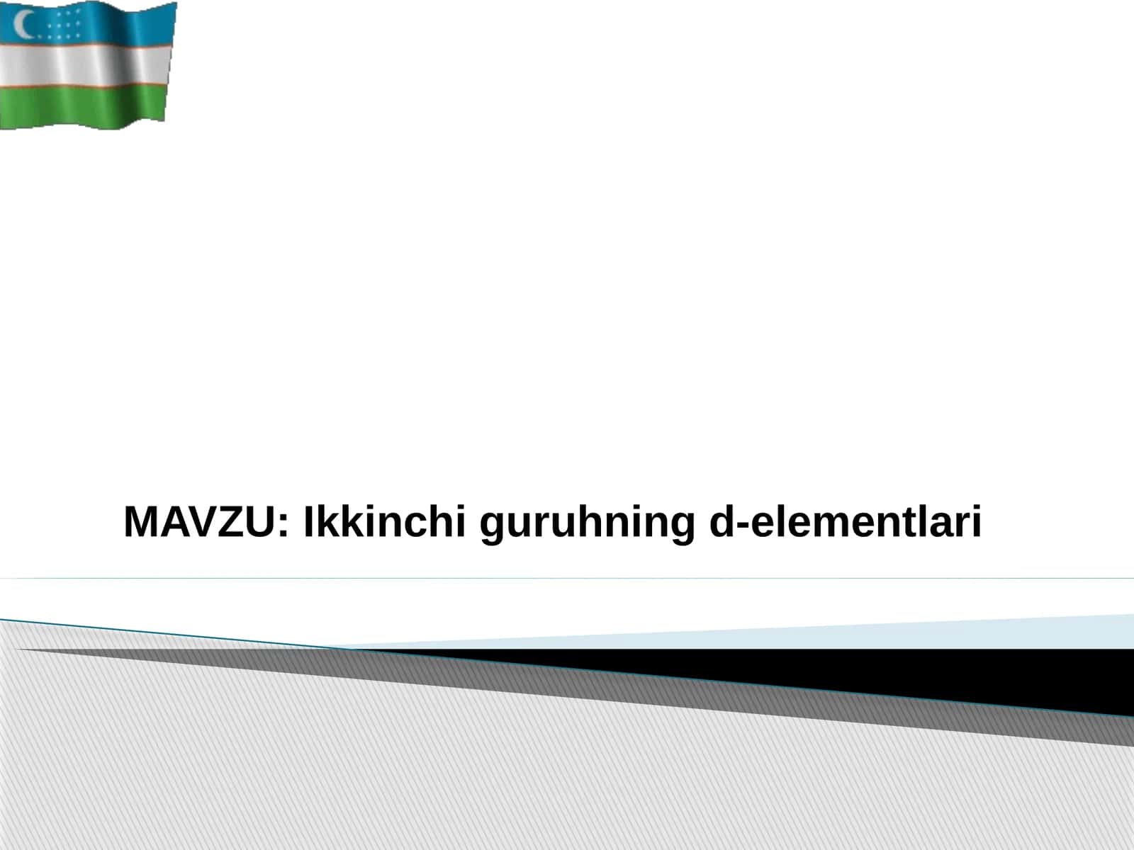 Ikkinchi guruhning d-elementlari