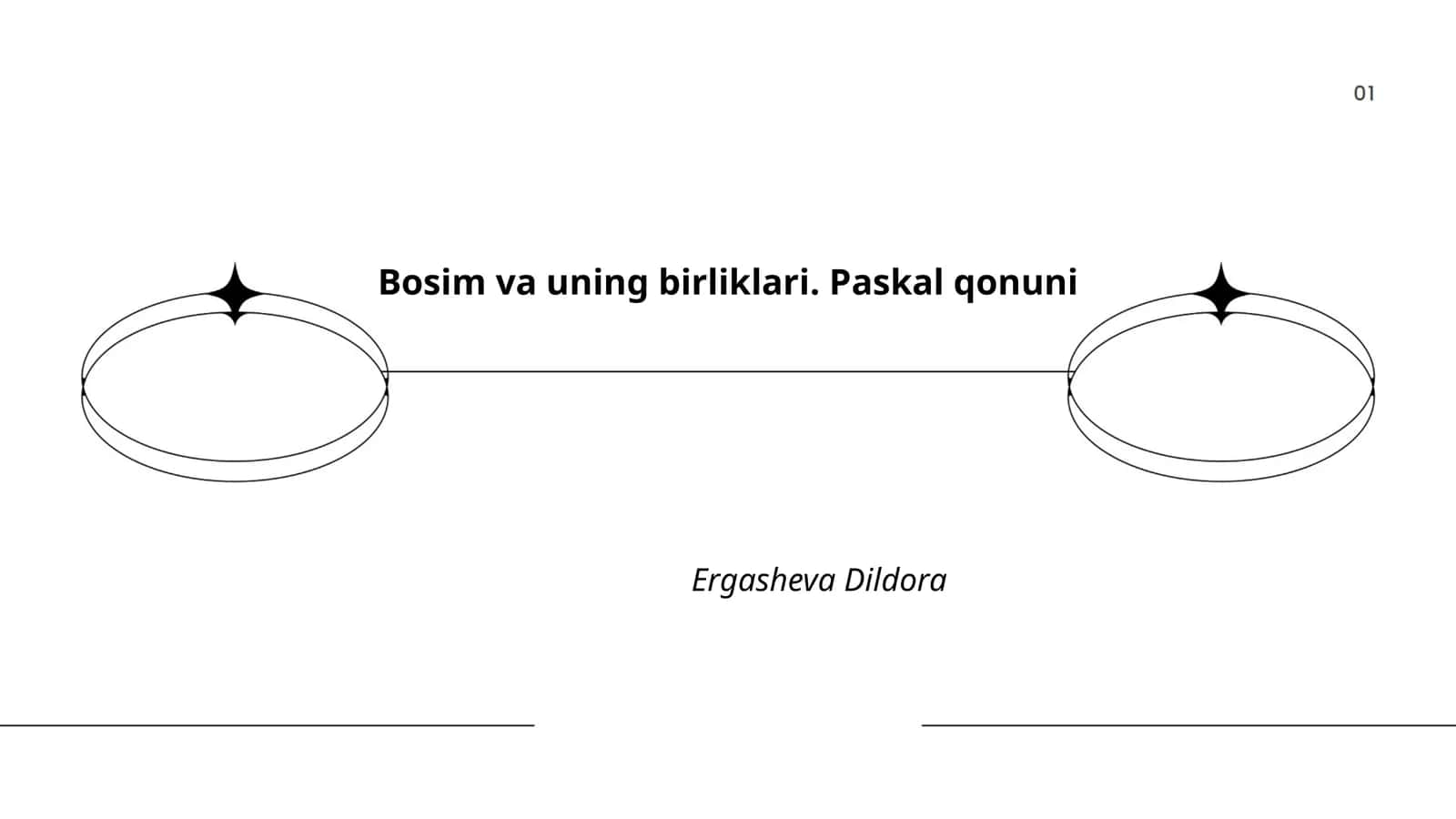 Bosim va uning birliklari. Paskal qonuni