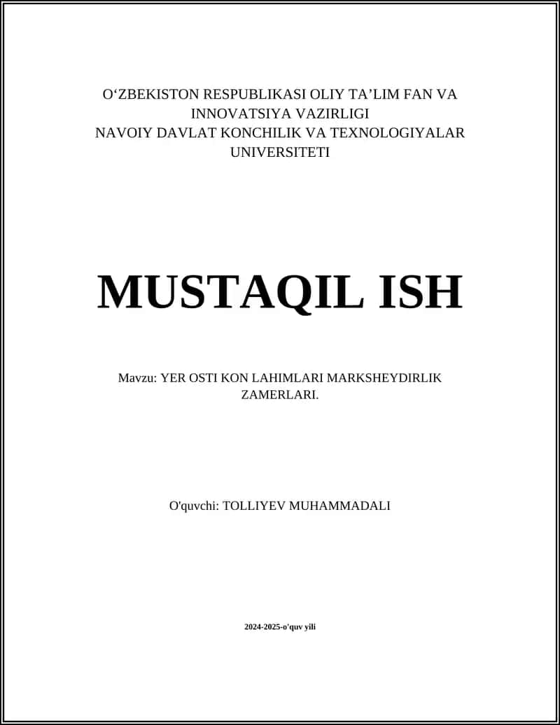 YER OSTI KON LAHIMLARI MARKSHEYDIRLIK ZAMERLARI