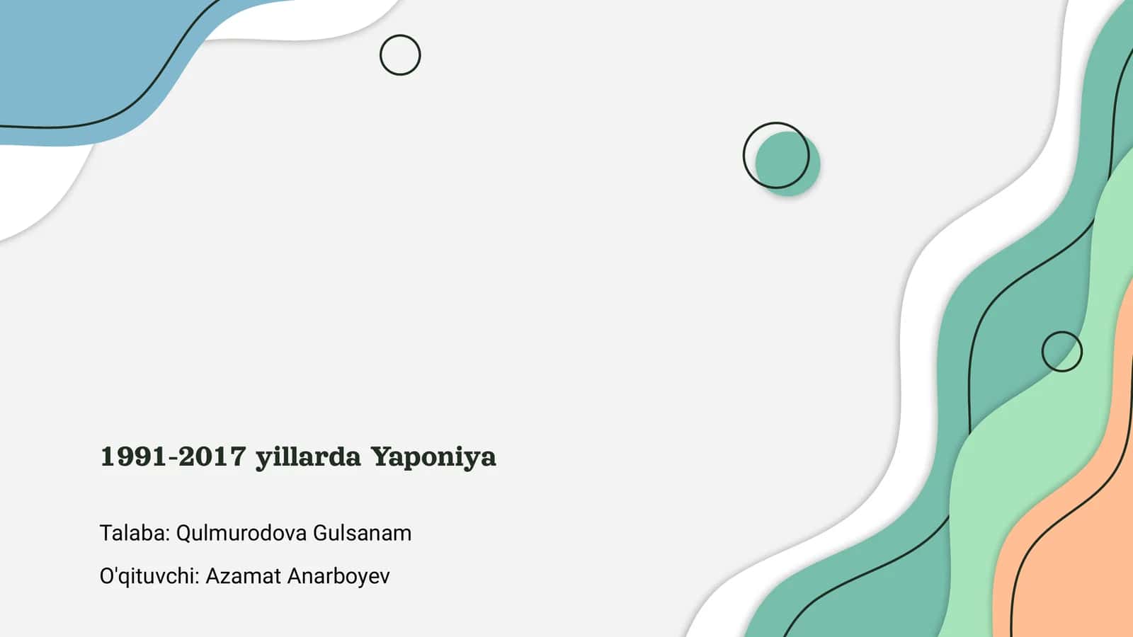 Yaponiya 1991-yilda: Siyosiy va Iqtisodiy Holat