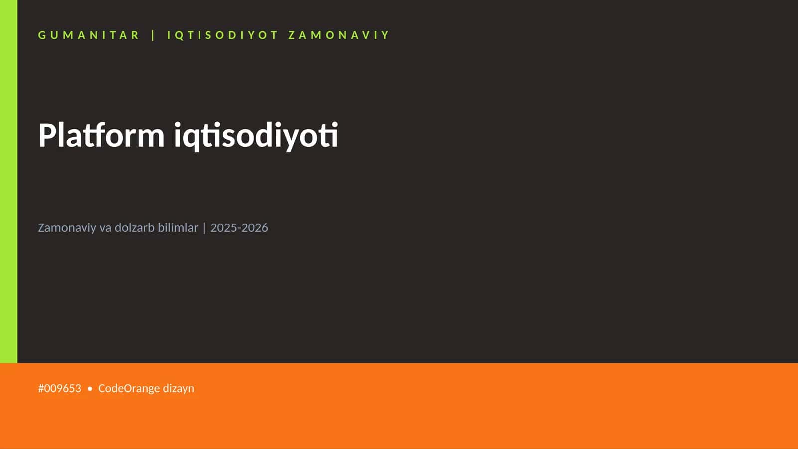Platform iqtisodiyoti