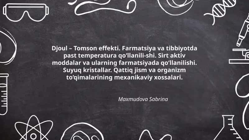Djoul – Tomson effekti