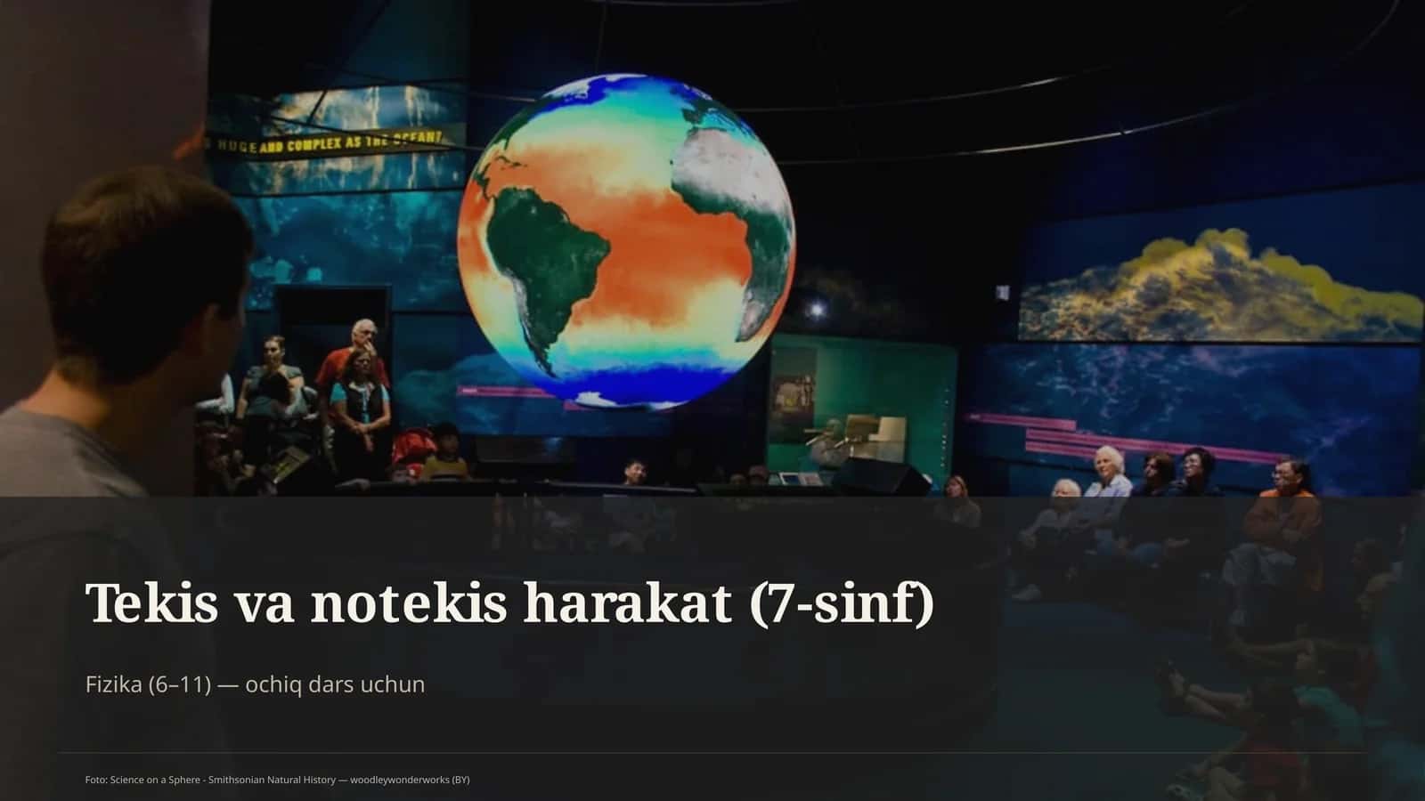 Tekis va notekis harakat (7-sinf) Fizika (6–11)
