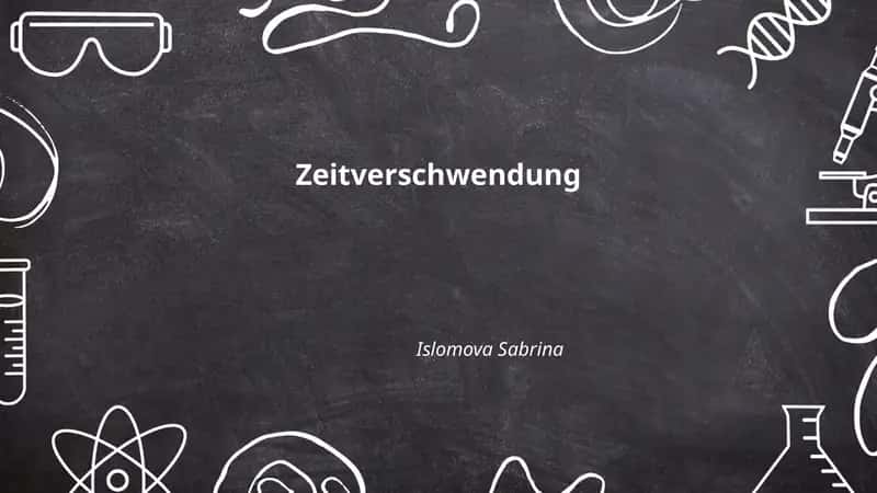 Zeitverschwendung